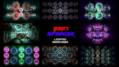 Beatspeaker Background Vj Pack