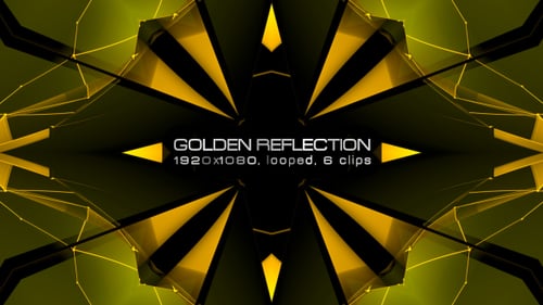 Golden Reflection VJ Pack