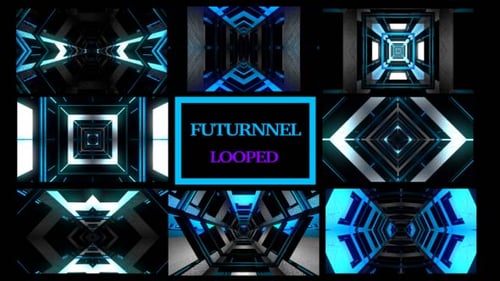 Futurnnel Background VJ Pack
