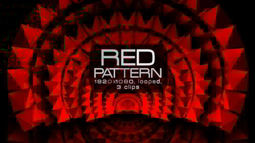Red Pattern VJ Pack