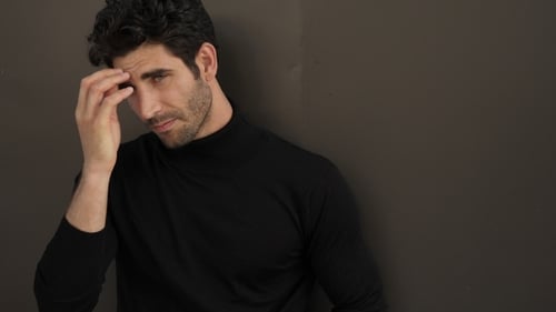 Serious Man in Black