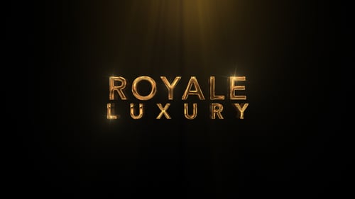 Golden Titles Cinematic - Royale Luxury Gold Pack