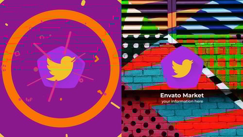 Bang Logo Reveal – Fast Abstract 2D Animation with Dynamic Bursts, Vibrant Colors, Photo Background