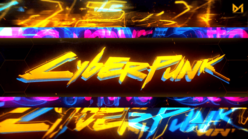 Cyberpunk Logo reveal