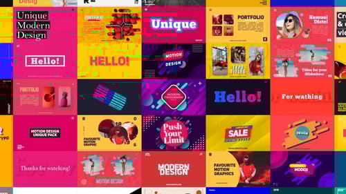 Big Typography Titles Pack