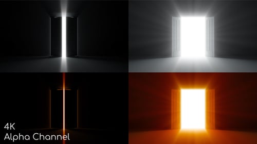 Double porte à ouverture Shine 4K