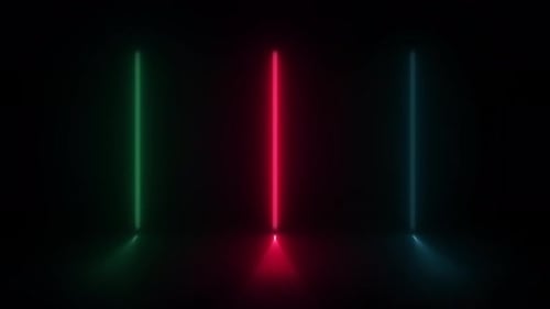 Concept 40-N1 Abstract Neon Lights Animation