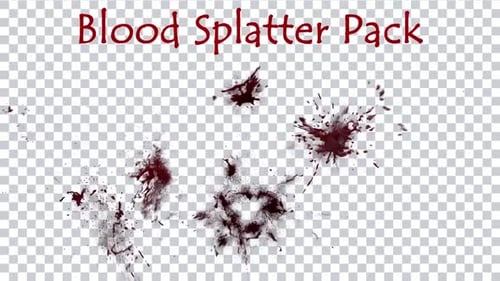 Paquete Blood Splatter 1080p