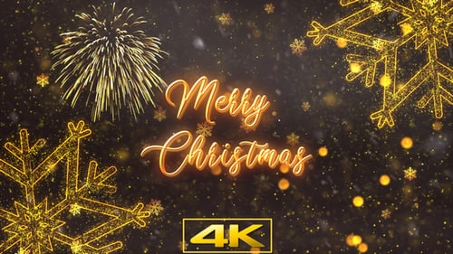 Merry Christmas Snowflake V2