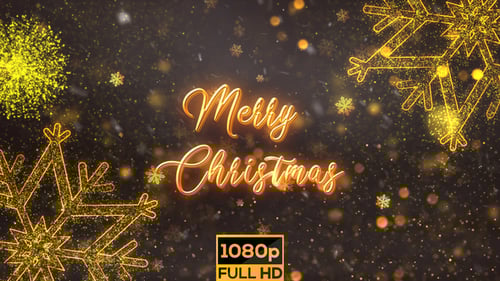 Merry Christmas Snowflake V2