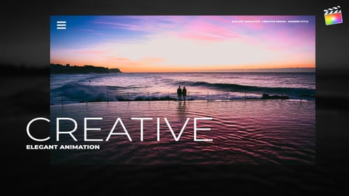 Elegant Opener For Final Cut Pro