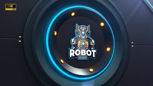 SciFi Gate Logo Transition