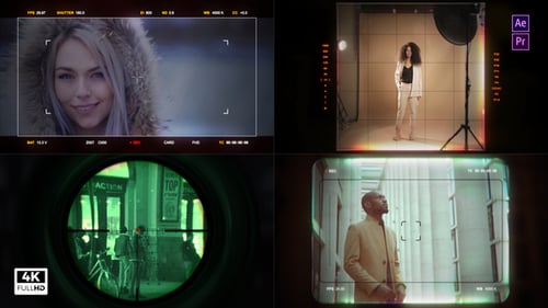 HUD Overlay Camera Viewfinder & Scope