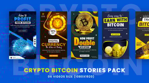 Crypto Bitcoin Stories Pack