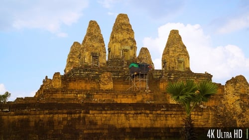 4K Pre Rup Hindu Temple in Angkor, Cambodia