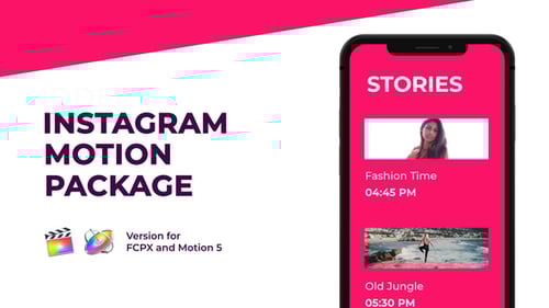 Modern Motion Pack for Instagram | FCPX