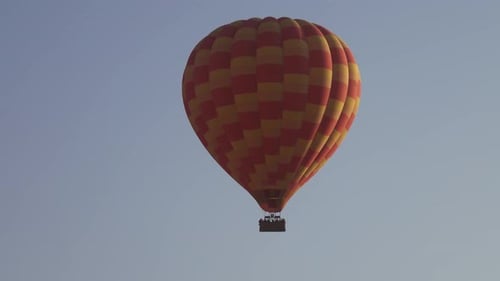 Hot Air Baloon Flying in Sky