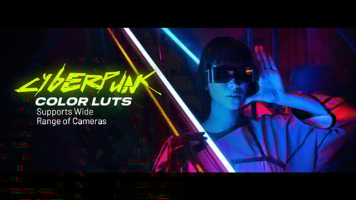 Cyberpunk LUTs for Final Cut