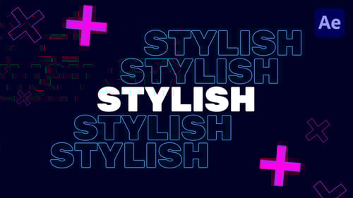 Stylish Typography Intro