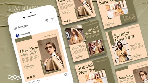 Happy New Year Instagram Story