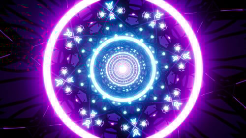 Psytrance Music Festival Concert Vj Loop