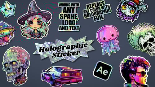 Holographic Sticker
