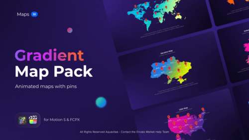 Gradient Map Package for Motion & FCPX
