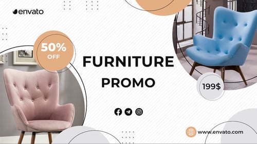 Furniture Sale Promo MOGRT