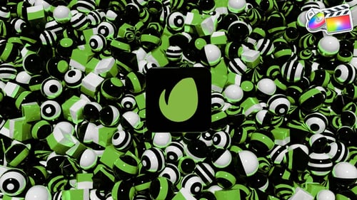 3D Abstract Shapes Logo | FCPX