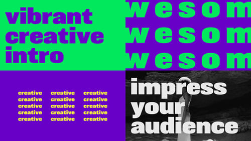 Vibrant Creative Intro