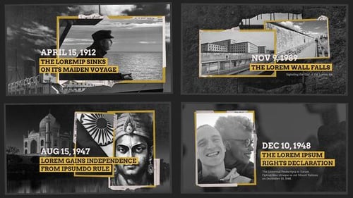 History Documentary Slideshow Template