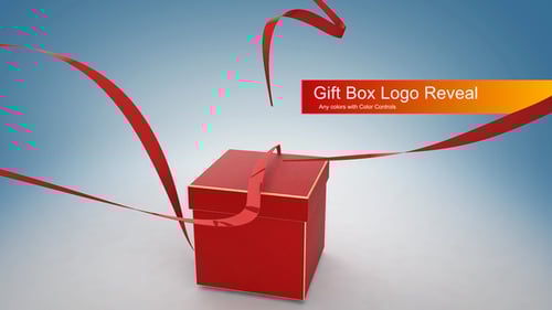 Gift Box Logo Reveal