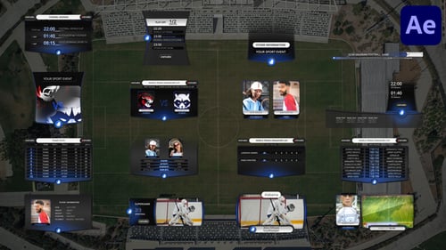 Sport Tables and Elements for After Effects