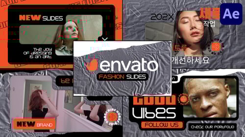 Fashion Slides for After Effects