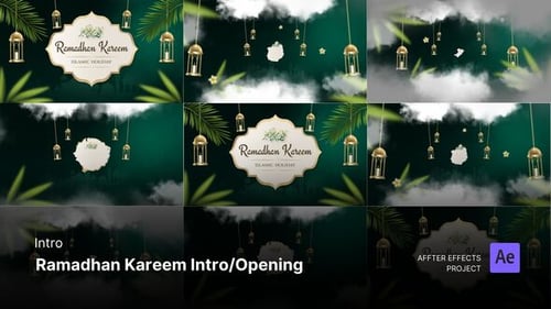 Intro/Opening Video - Ramadhan Kareem After Effects Template