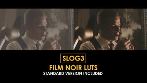 Slog3 FIlm Noir LUTs and Standard Color LUTs