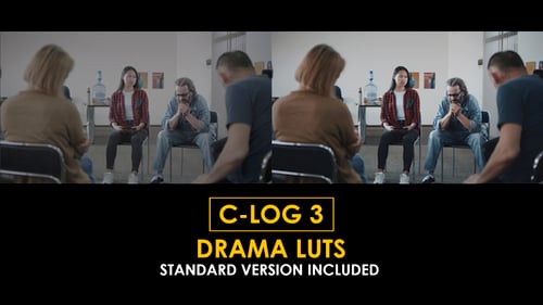 C-Log3 Drama and Standard Color LUTs