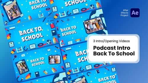 Intro/Opening - Back To School After Effects Template