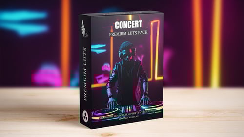 Concert Video LUTs Pack