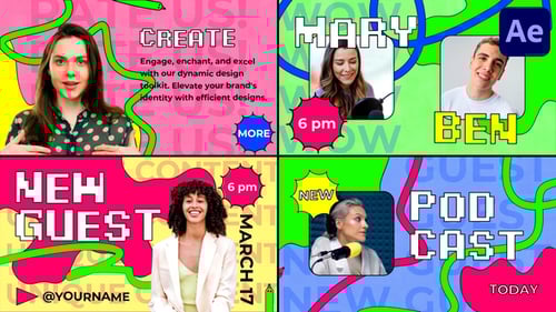 Podcast Promo for After Effects