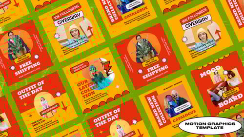 Black Friday Fashion Mall Post | Mogrt