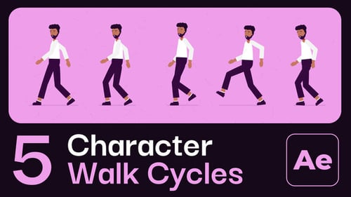 Character Animation Walk Cycles