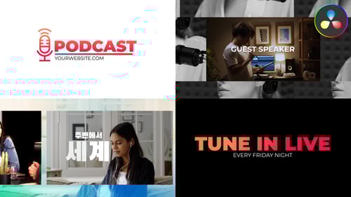 Podcast Intro | DaVinci Resolve