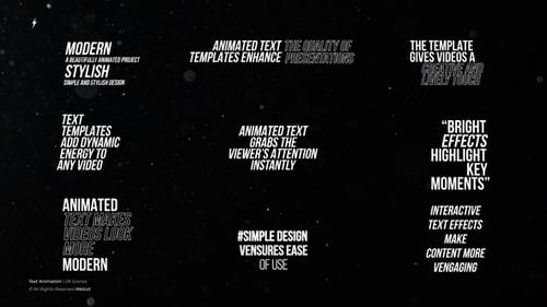 Text Animation 6.0 | MOGRT (PP)