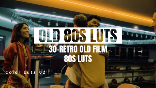 Vintage Retro 80s Color LUTs