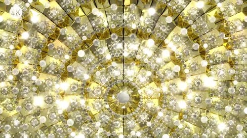 Diamonds With Yellow Circles