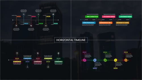 Horizontal Timeline