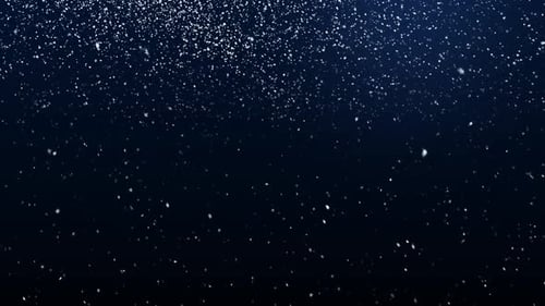 4K Seamless Looped Snow fall background, snow falling animation with green screen