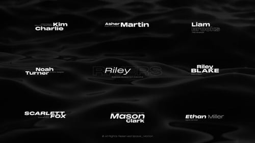 Clean Lower Thirds _AE