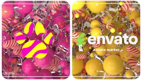 Abstract 3D Logo Premiere Pro